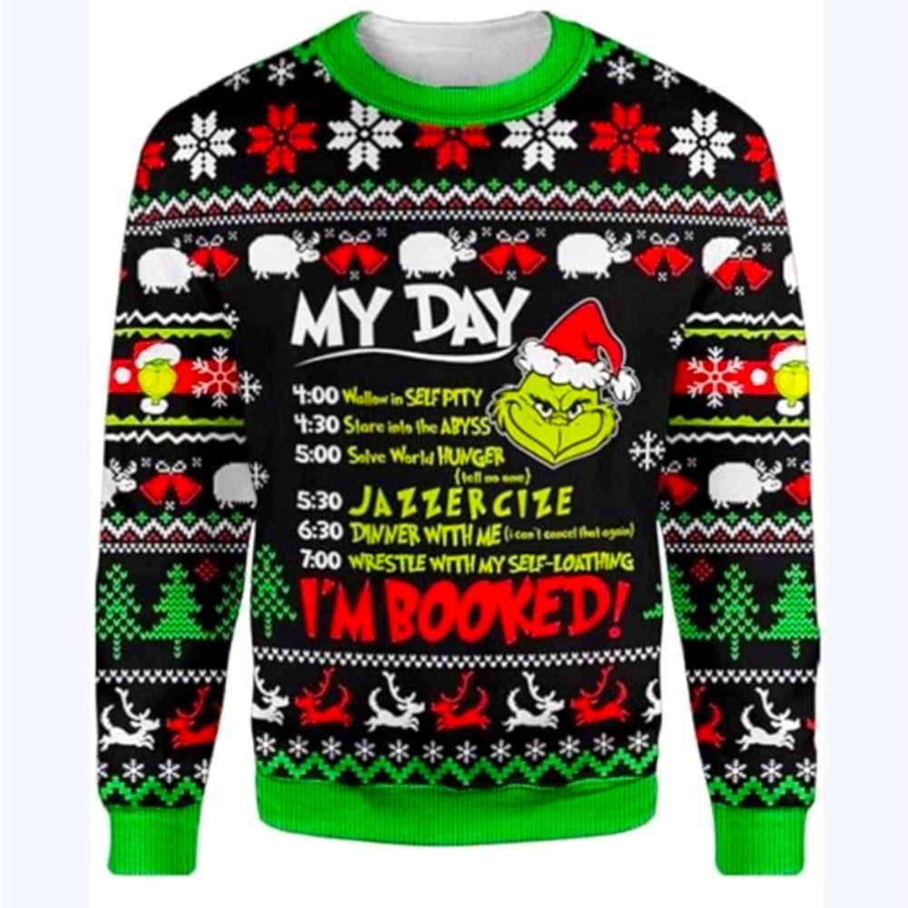 Grinch Ugly Christmas Sweater